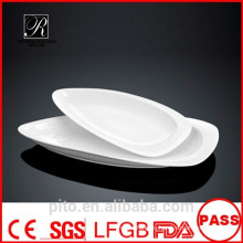 Фарфоровые фарфоровые фарфоровые фарфоровые фарфоровые изделия P &amp; T, белые глубокие пластины, десертные тарелки